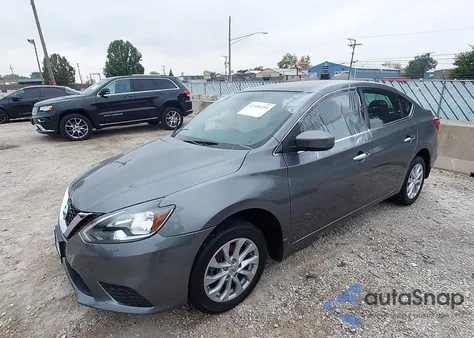 2019 Nissan Sentra Sv из США, поврежденный, VIN 3N1AB7AP0KY331787